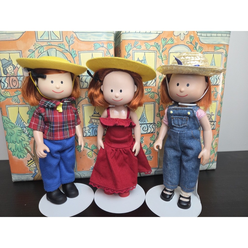 Set of 3 Madeline Dolls Miscellaneous Clothing Madeline & Friends 8 In *No Box*